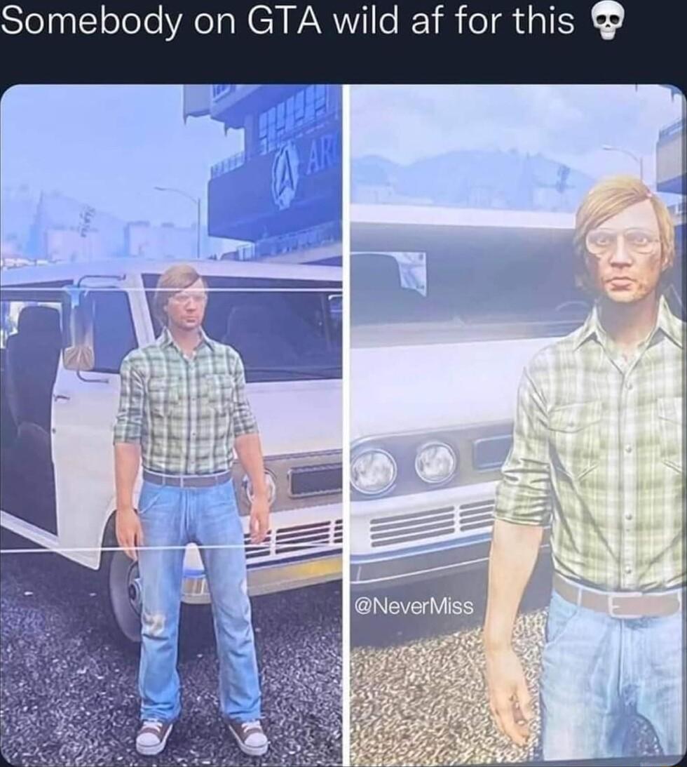 Somebody on GTA wild af for this