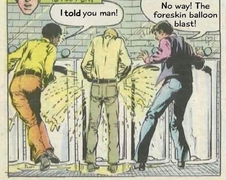 No way The foreskin balloon