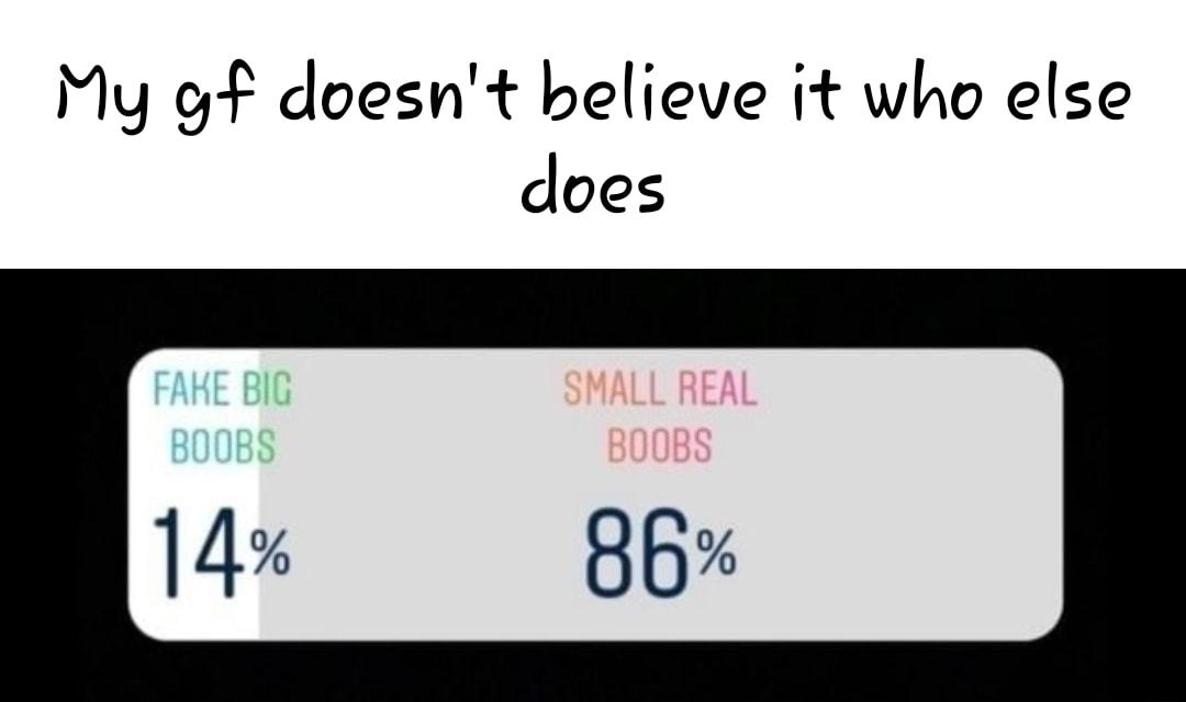 My g doesnt believe it who else does