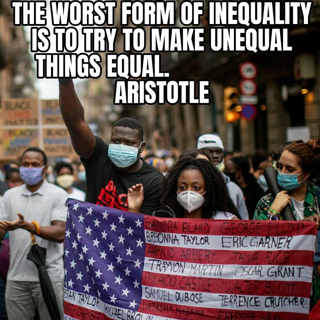 THEWORSTFORM OF INEQUALITY 10 TIIY LMnKE UNEQUAL