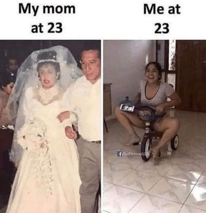 My mom Me at