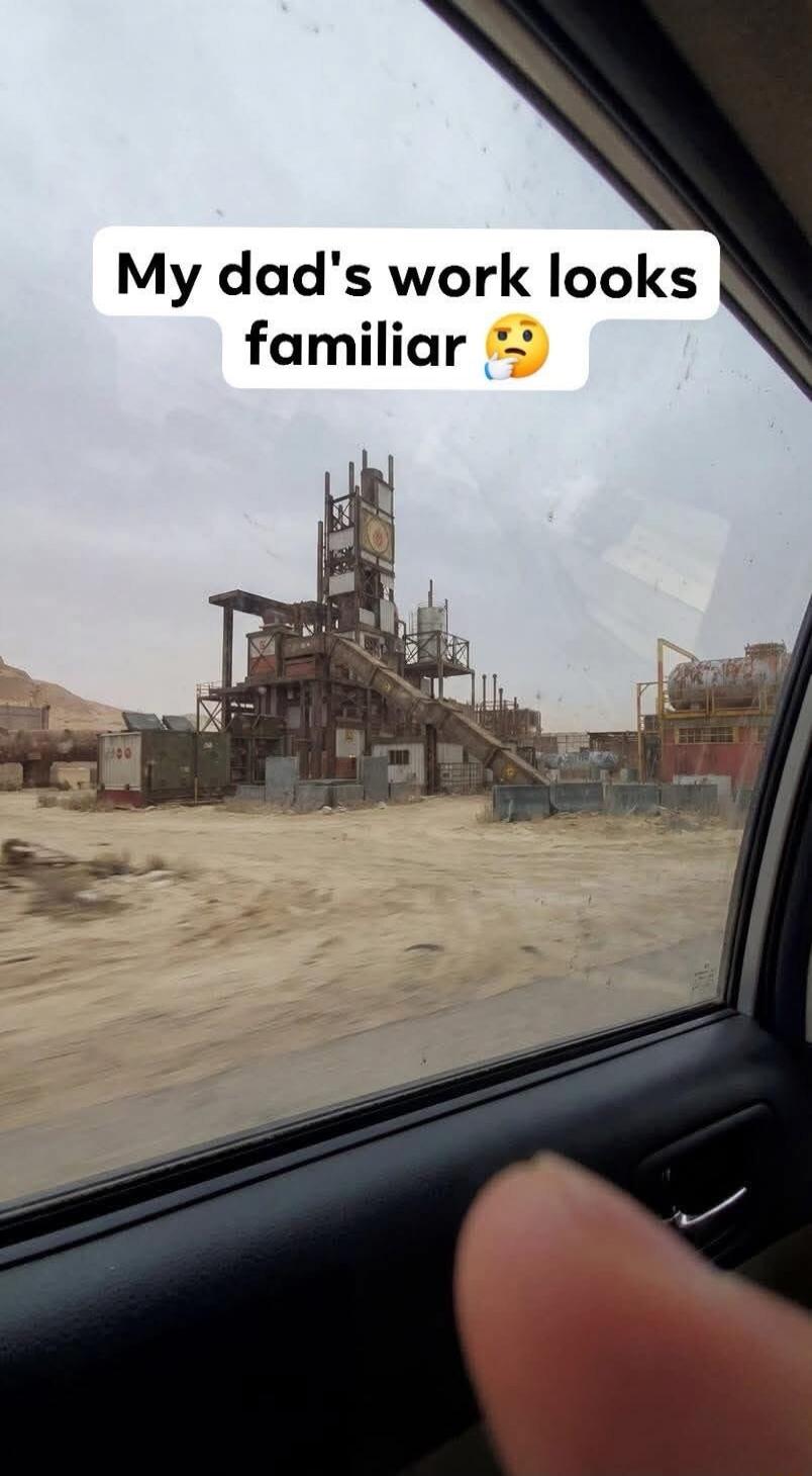My dad's work looks familiar 🤔