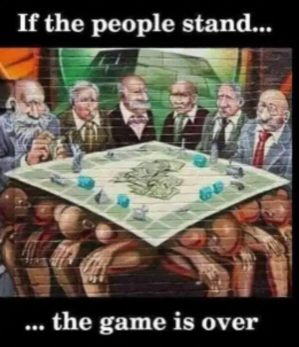 If the people stand 5 the game is over