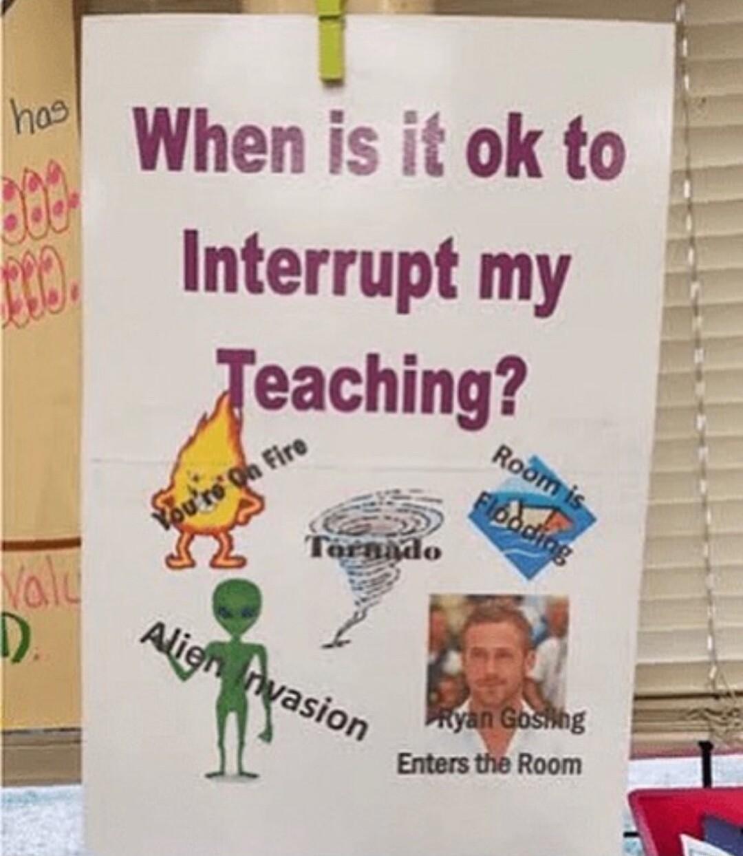 Jw_hen is it ok to E g Interrupt my eaching E L y 7 am m L
