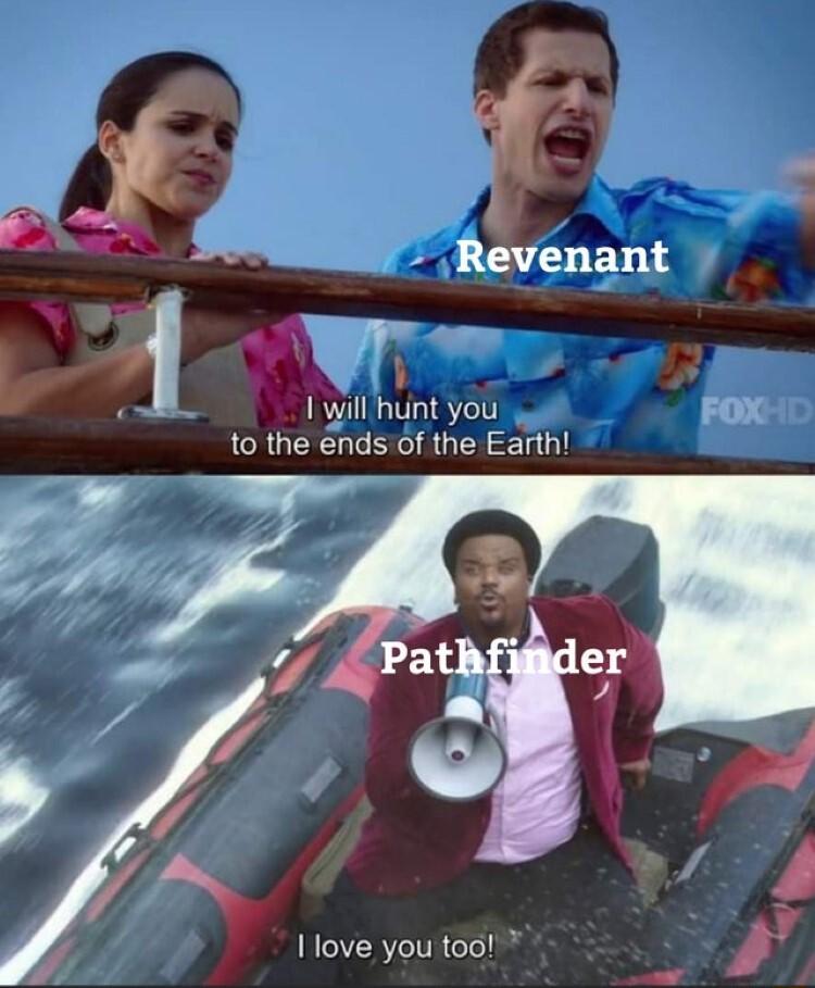 Revenant Y OF N B p 1 will huint you LCRUCR GE R UER l