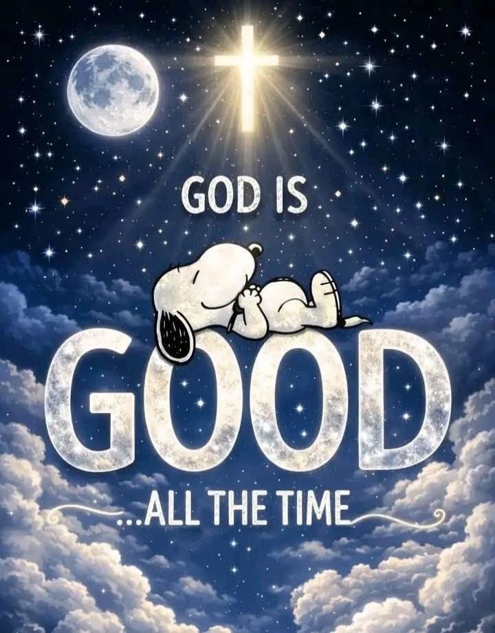 GOD IS GOOD ...ALL THE TIME