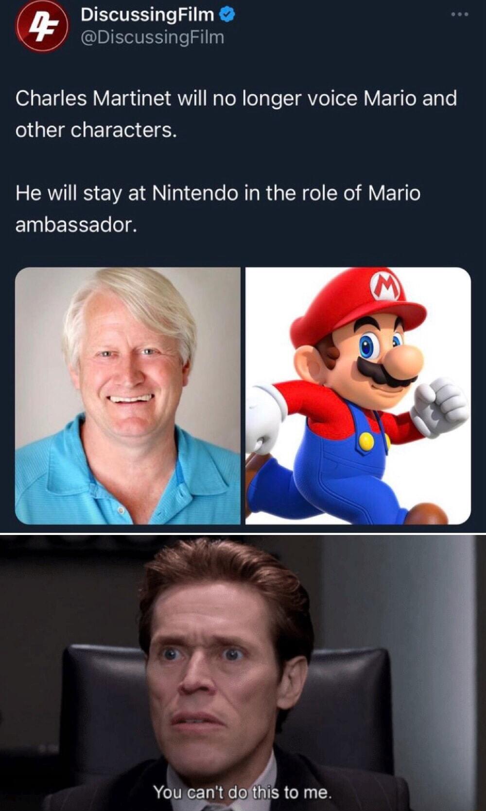 5 DiscussingFilm DiscussingFilm 0 Eg VT T S QW O ol e T Vel RV E Iy To R Ty e QUEIEEIE CE He will stay at Nintendo in the role of Mario ElnlEREE ol Youjeant doffiis to me R0