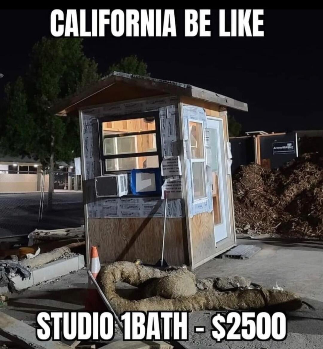 CALIFORNIA BE LIKE STUDIO 1BATH - $2500