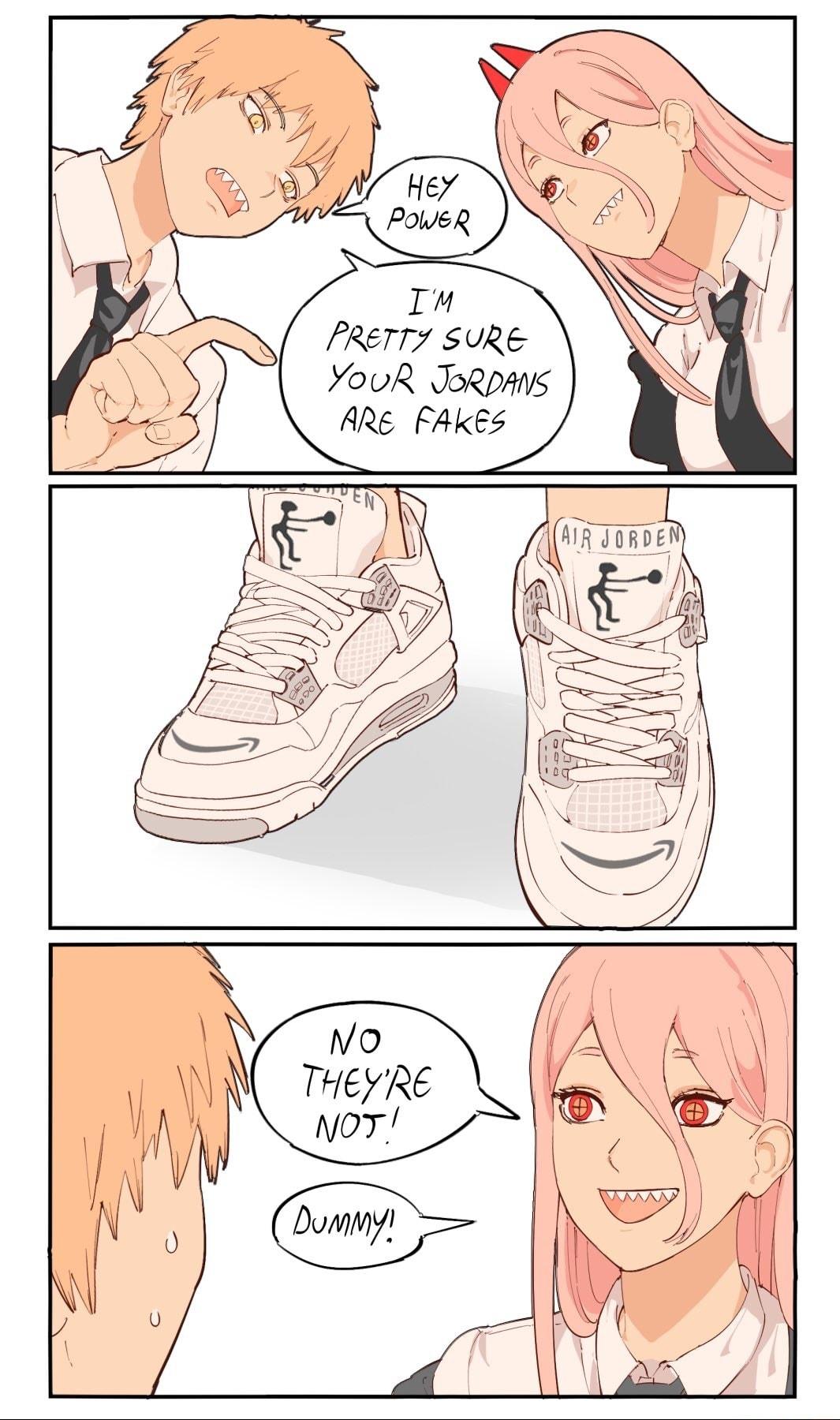 FRETTY SURE YOoUR JoRpANS ARE FAKES