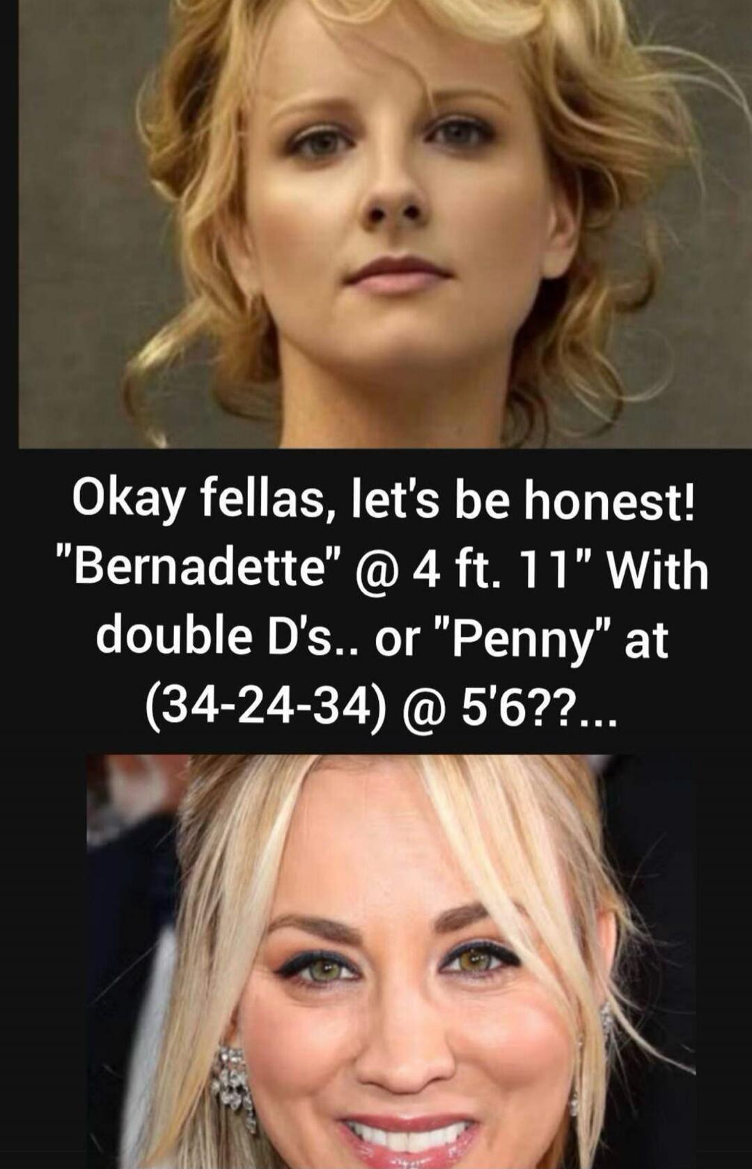 Okay fellas, let's be honest! 