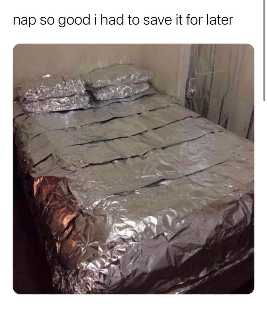 nap so good i had to save it for later