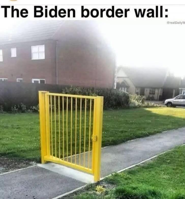 The Biden border wall: