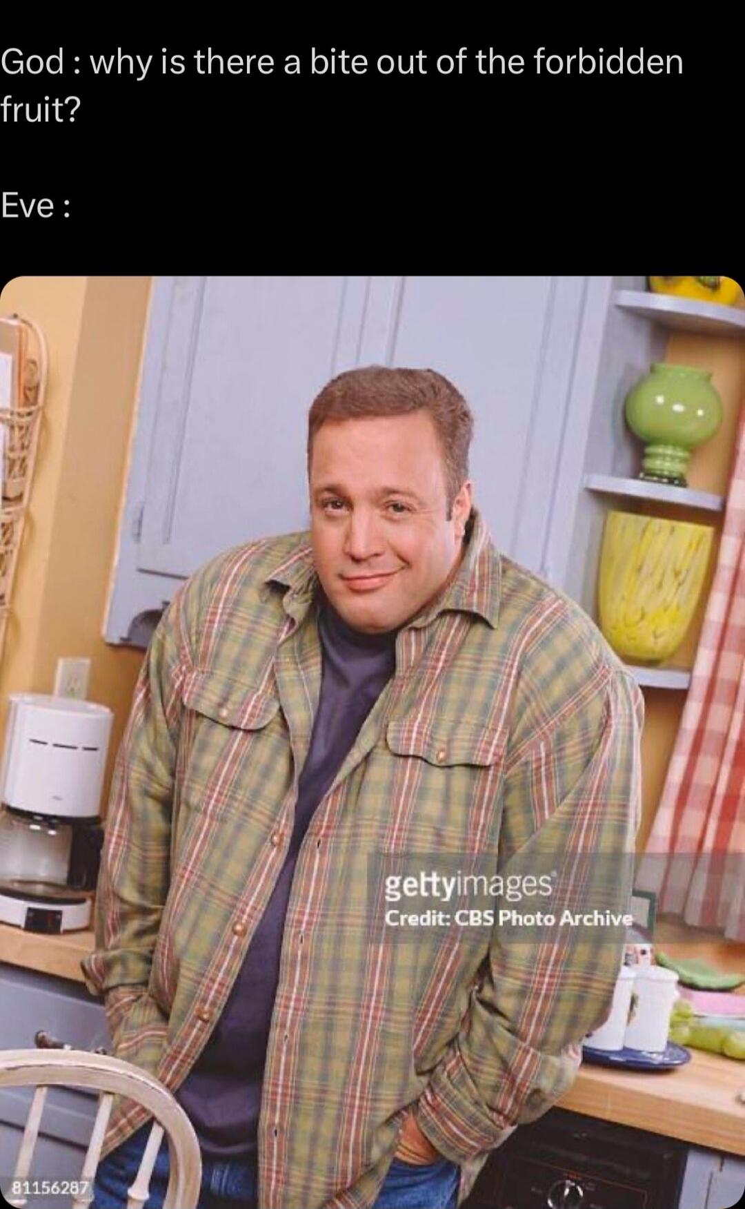 God why is there a bite out of the forbidden