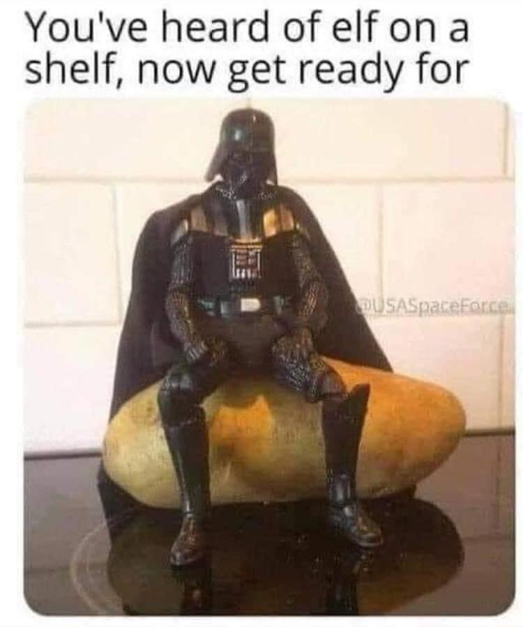 Youve heard of elf on a shelf now get ready for