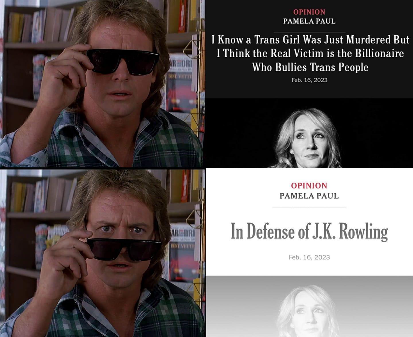 K 11 1 Know a Trans Girl Was Just Murdered But Tkt Real Vit i the Blinsre L Who BullesTrans People In Defense of JK Rowling
