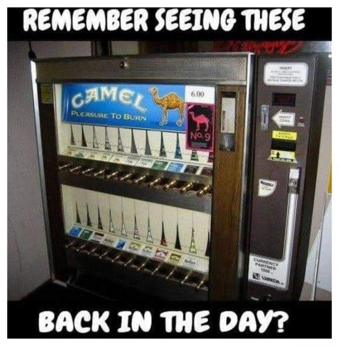 REMEMBER SEEING THESE BACK IN THE DAY? CAMEL PLEASURE TO BURN No. 9