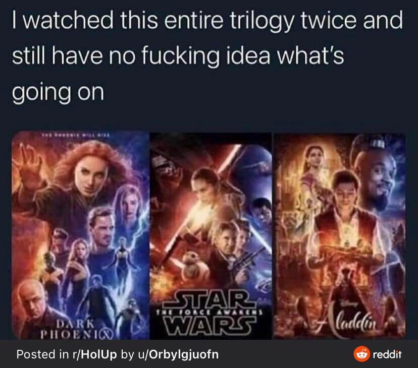 watched this entire trilogy twice and U NN o ToR Wlelale R e CERW o P18 eogleep Posted in rHolUp by uOrbylgjuofn reddit