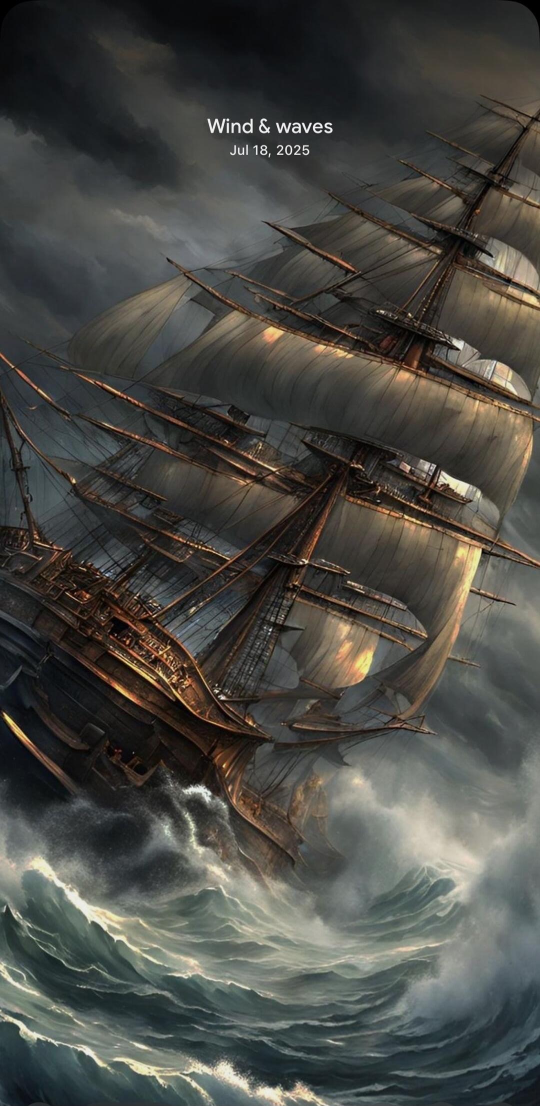 Wind & waves
Jul 18, 2025