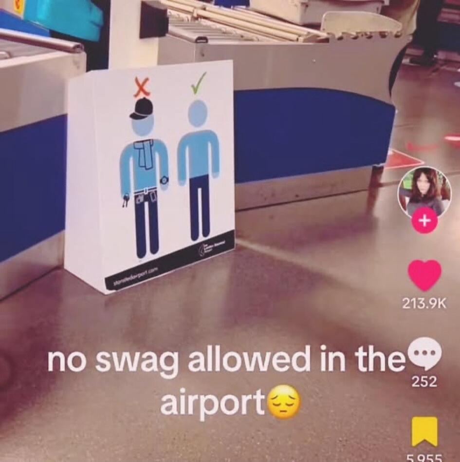 10 swag allowed nrm airport