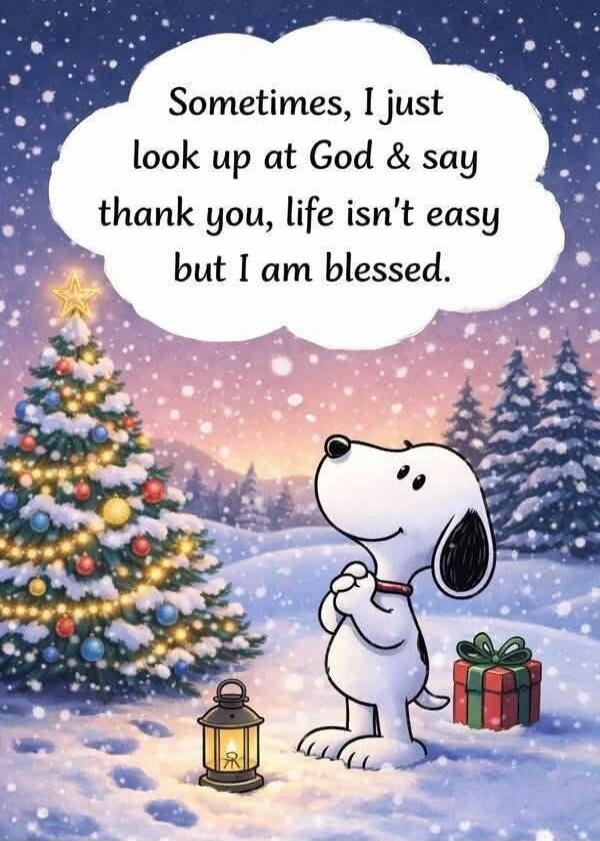 Sometimes, I just look up at God & say thank you, life isn't easy but I am blessed.