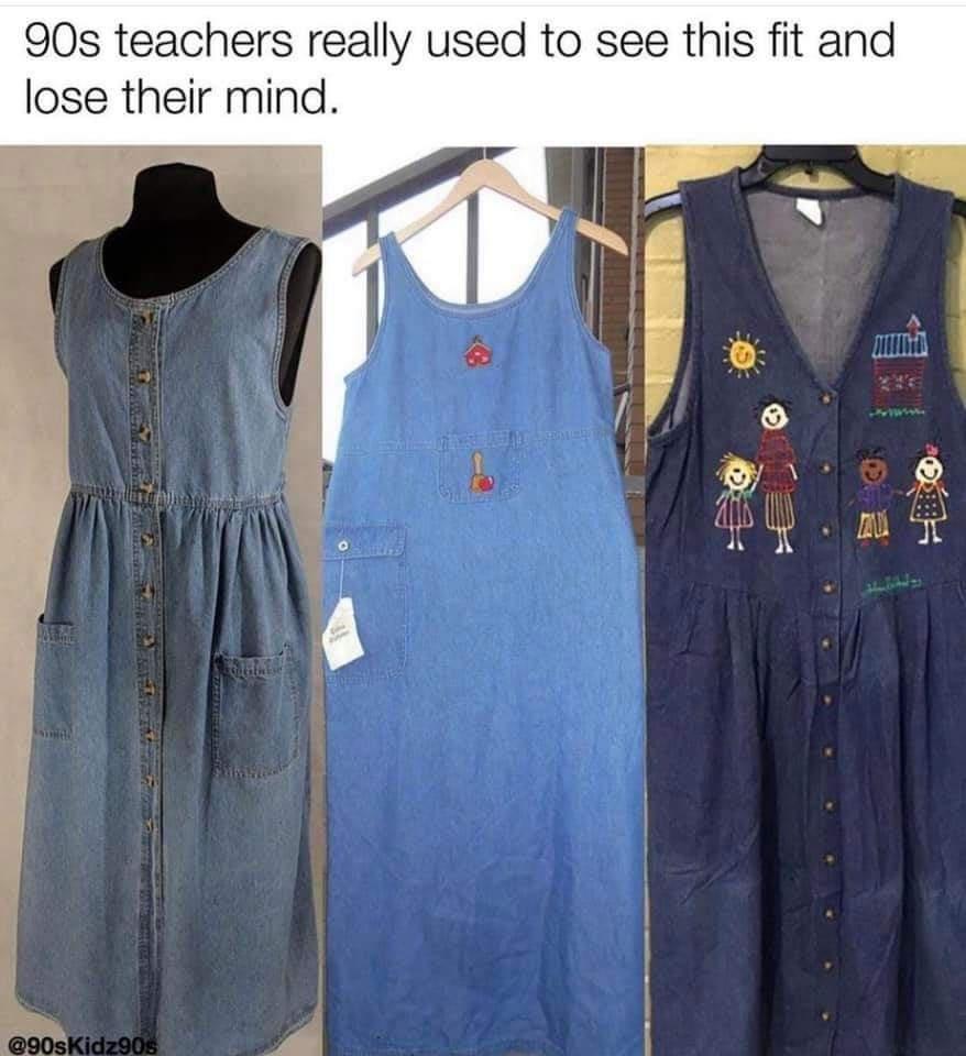 90s teachers really used to see this fit and lose their mind