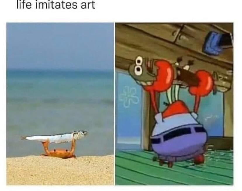 iTe Imitates art