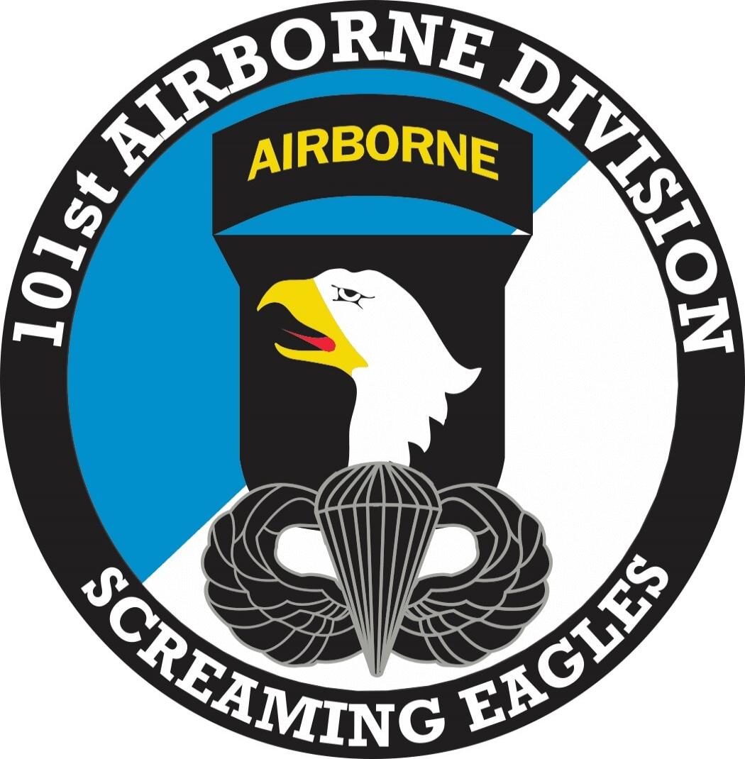 101st AIRBORNE DIVISION AIRBORNE SCREAMING EAGLES