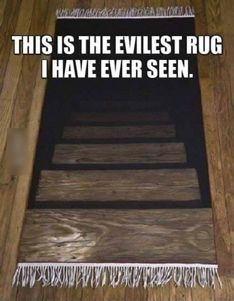 0T il Al THIS IS THE EVILEST RUG HAVE EVER SEEN