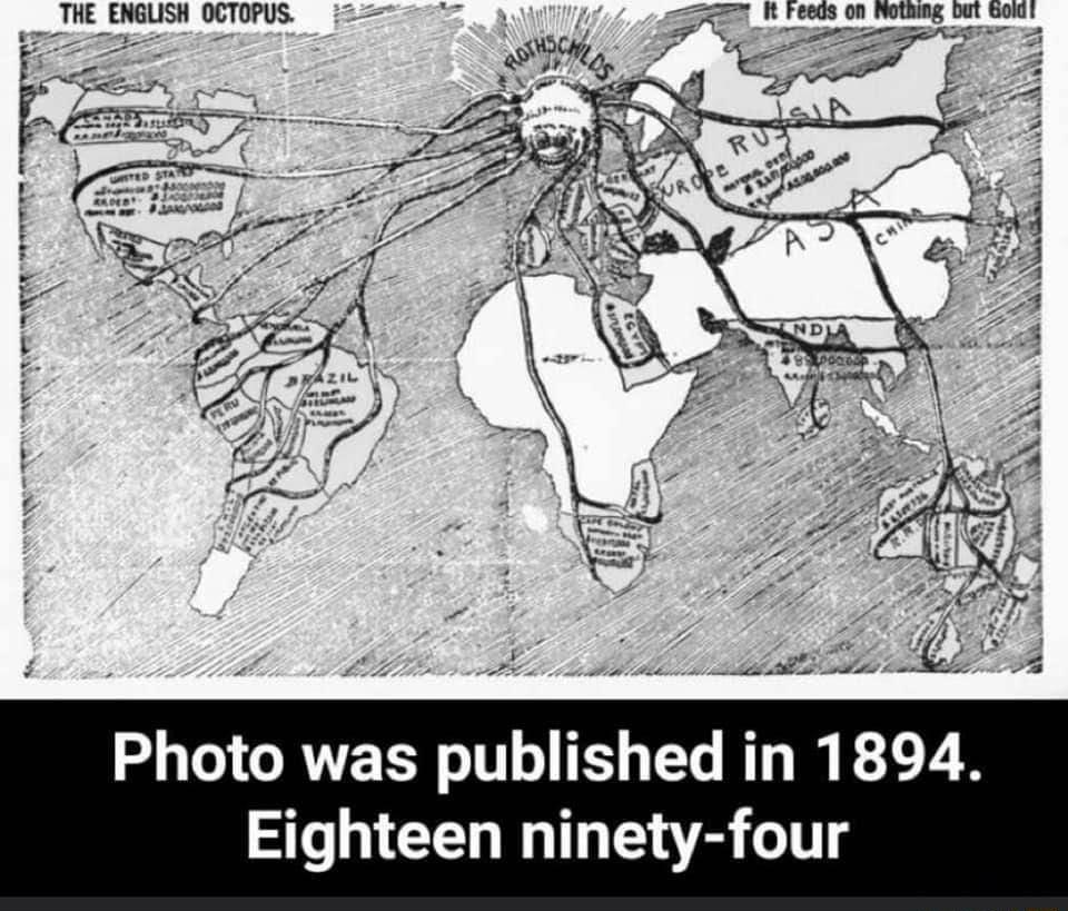 THE ENGLISH OCTOPUS O O GRVERRLIT Eighteen ninety four