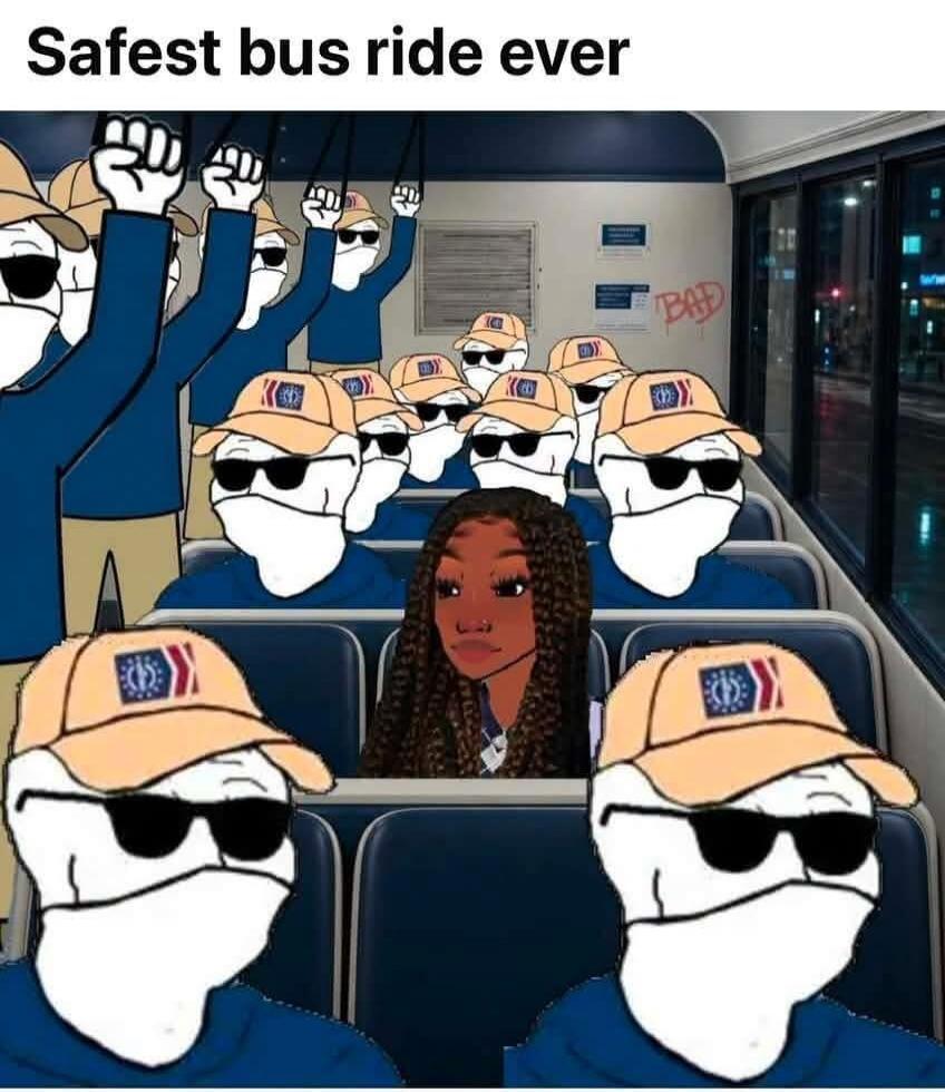 Safest bus ride ever