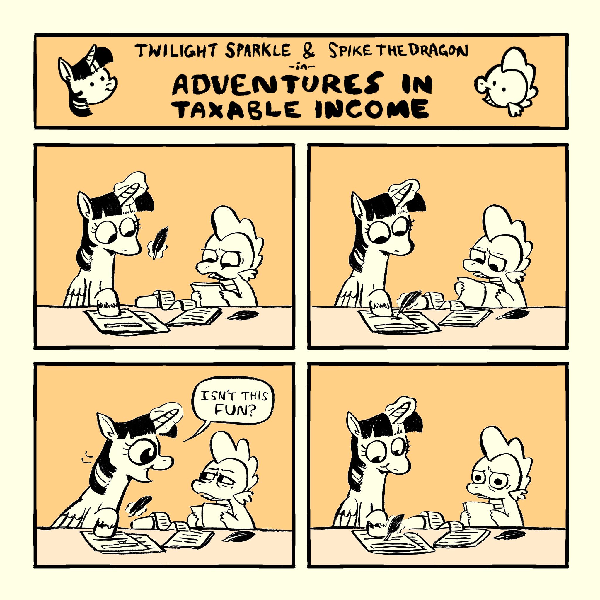 TNILIGHT SAKKAR SPIKE THEDRAGON ADVENTURES IN TAXABLE INCOME
