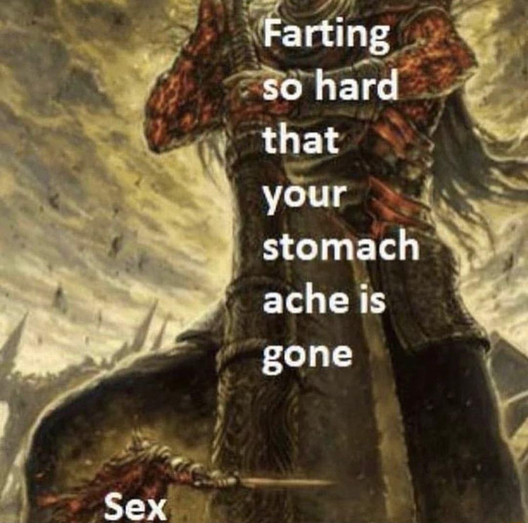 your 4 stomach acheis gone