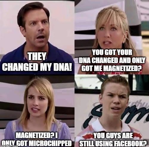 DNA CHANGED AN CHANGED MY DNA 1 u MAGNETIZED