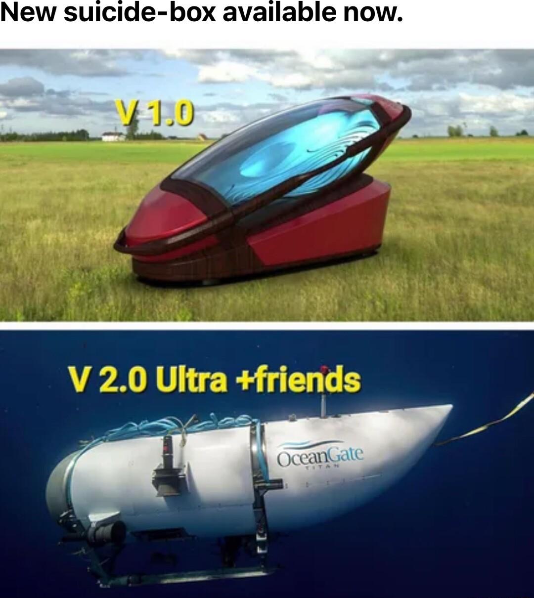 New suicide box available now