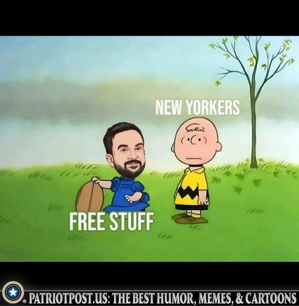 NEW YORKERS
FREE STUFF
PATRIOTPOST.US: THE BEST HUMOR, MEMES, & CARTOONS