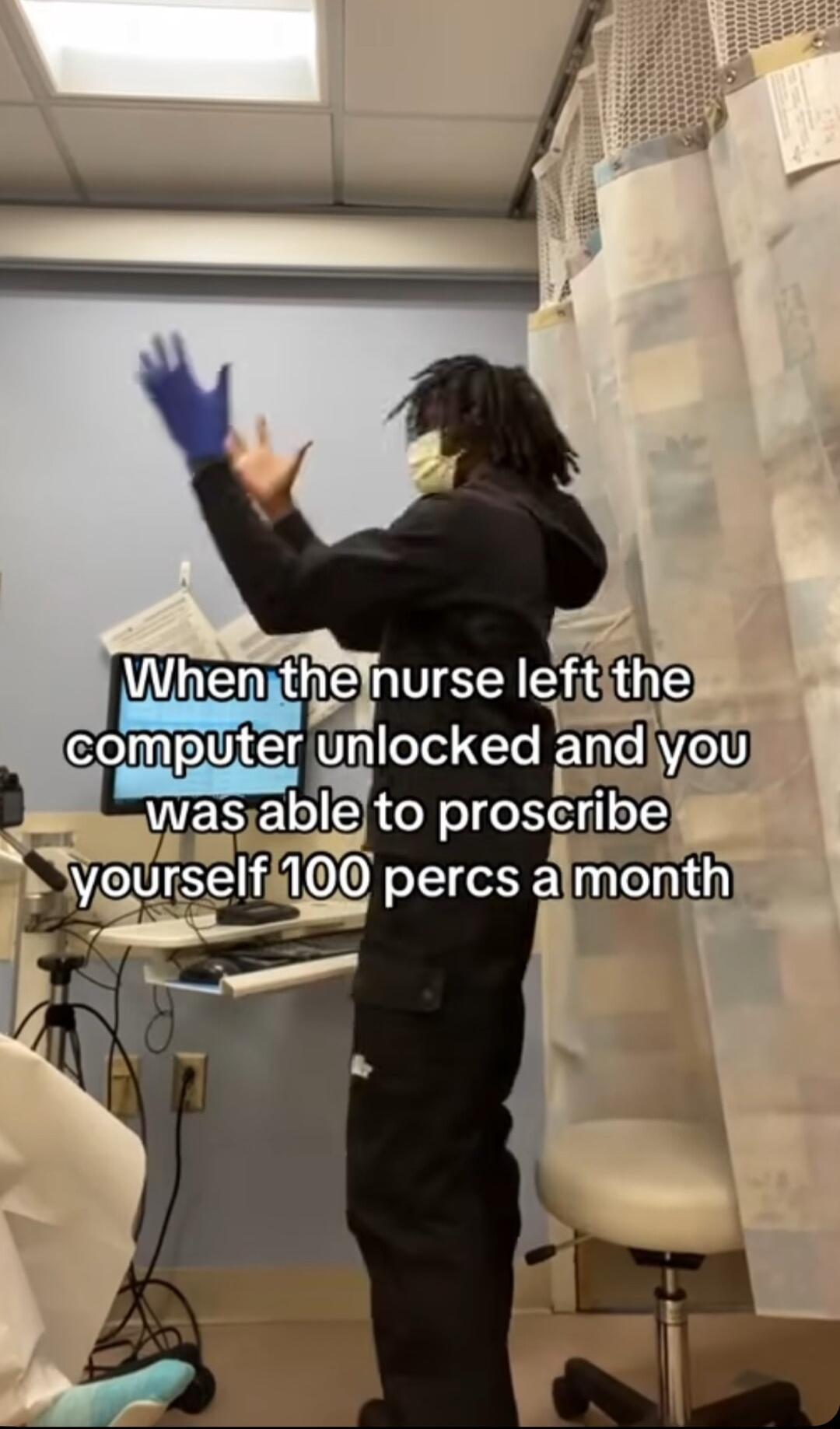 Whenthe nurse leftithel computer unlocked andyoul MESE D Y ele el 13 A 3