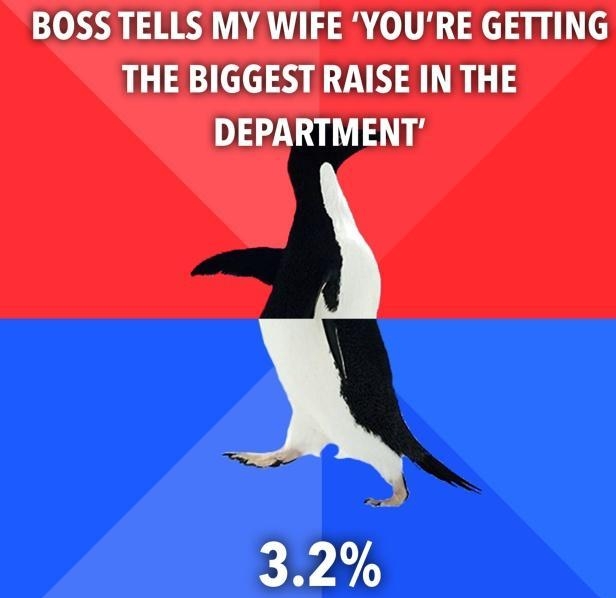BOSS TELLS MY WIFE YOURE GETTING THE BIGGEST RAISE IN THE DEPARTMENT 32