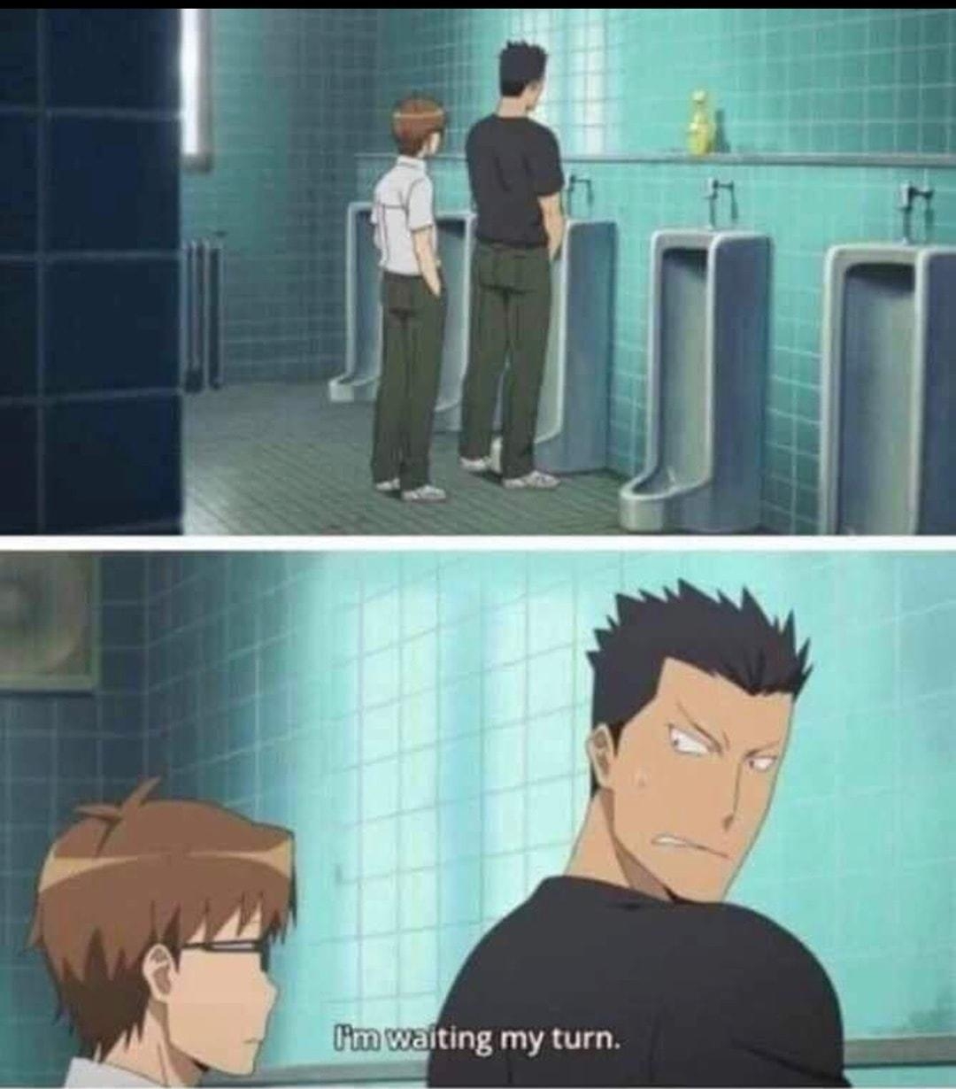 BLETS ting my turn r atma505 2 this is the power move immediately above pissing next to someone in an empty bathroom