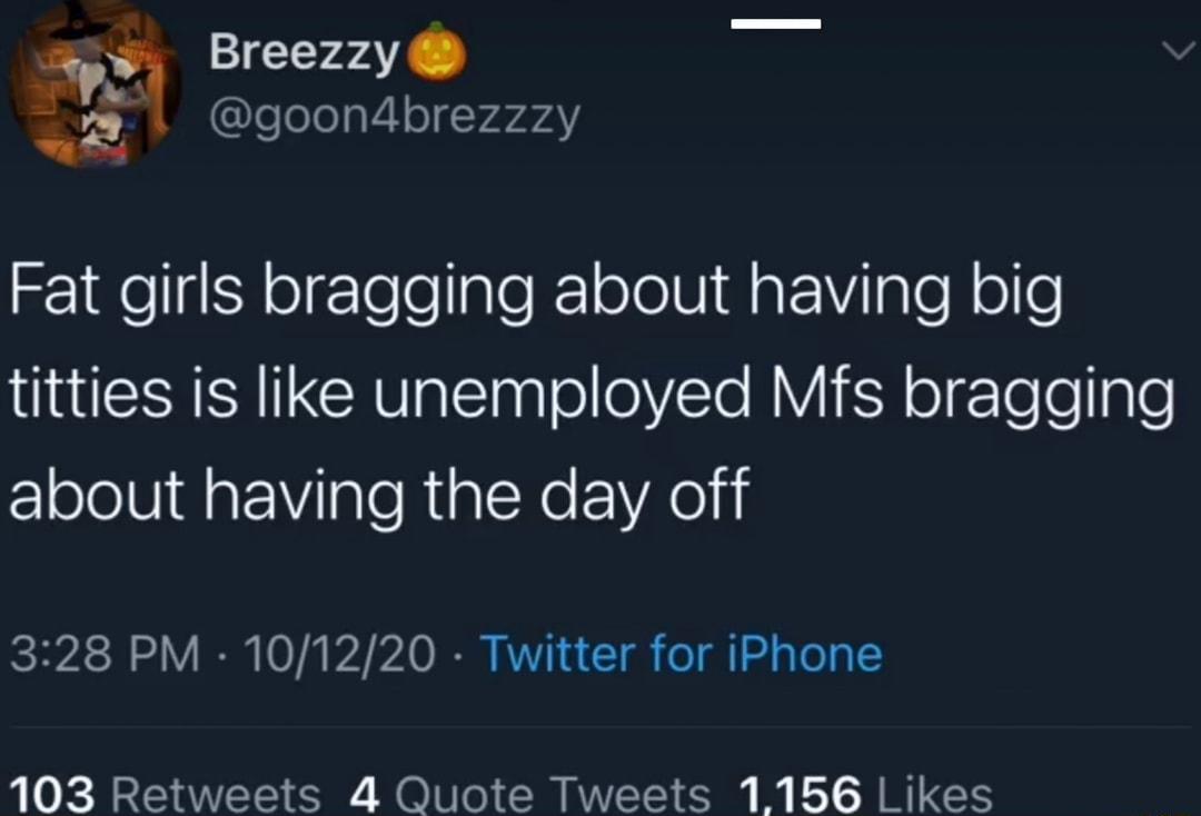 Breezzy leelelaliY ol Y74 1 qelg olgTeleale 1 olo U1 M aFVilale R olle UESIRYICRValElnlolleYle BViiisY ogTelelgle about having the day off 372 I 0T e b2 A O I KV T g o ada ToLg 103 Retweets 4 Quote Tweets 1156 Likes