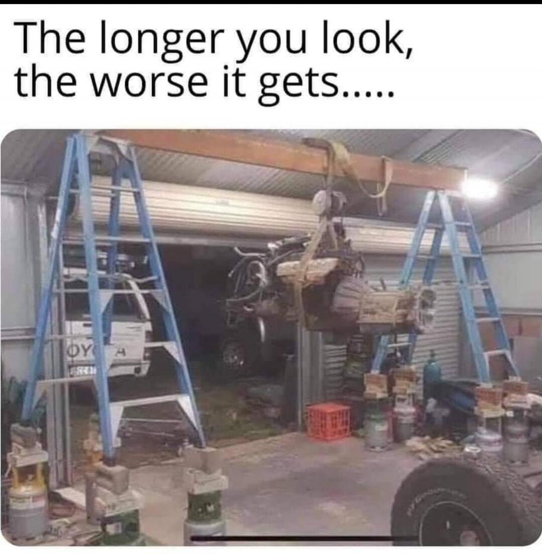 The longer you look, the worse it gets.....