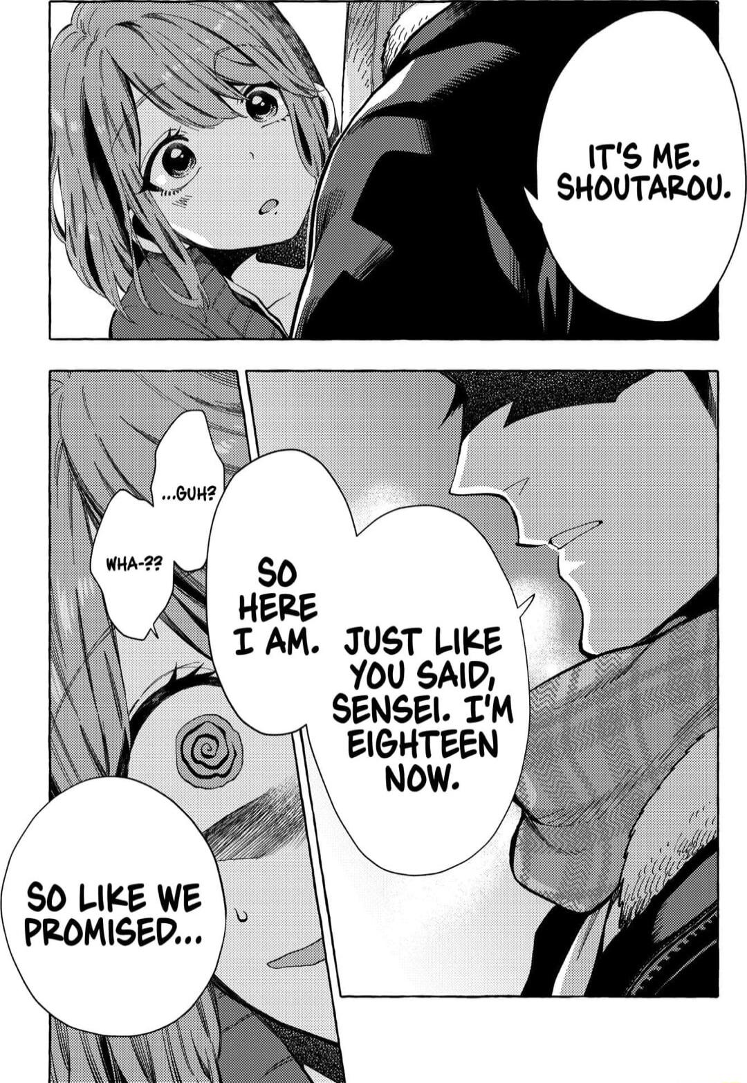 50 LIKE WE PROMISED T AM JUST LIKE YOU SAID ITS ME SHOUTAROU