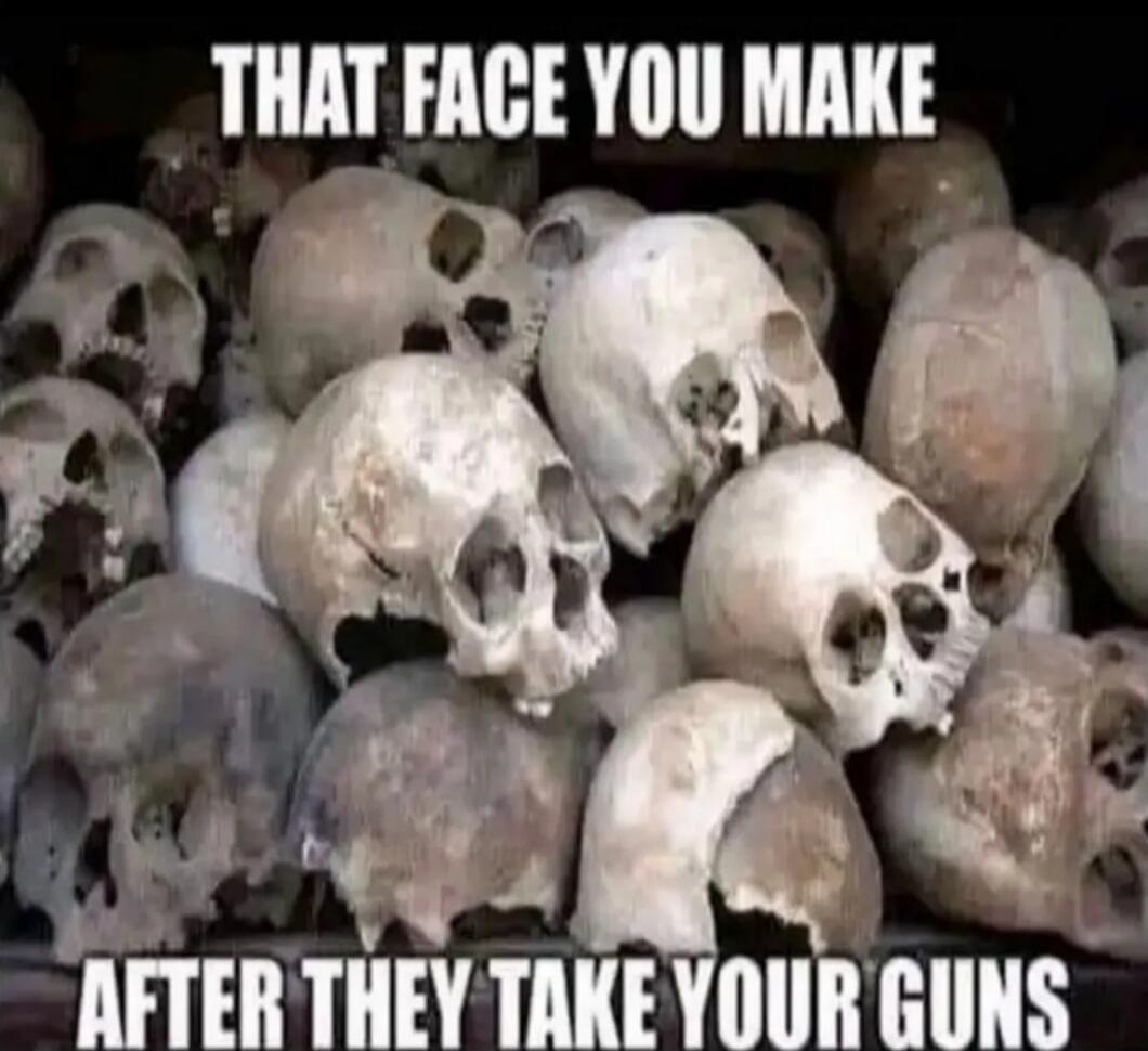 THAT FACE YOU MAKE
AFTER THEY TAKE YOUR GUNS