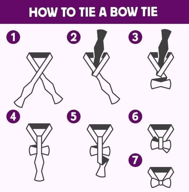 HOW TO TIE A BOW TIE FXK E