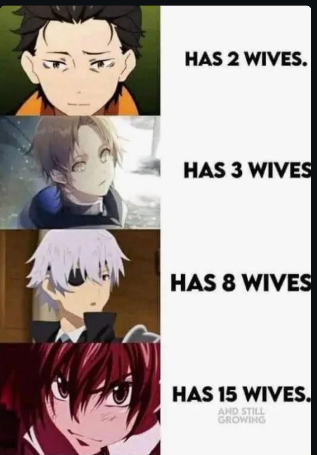 HAS 2 WIVES