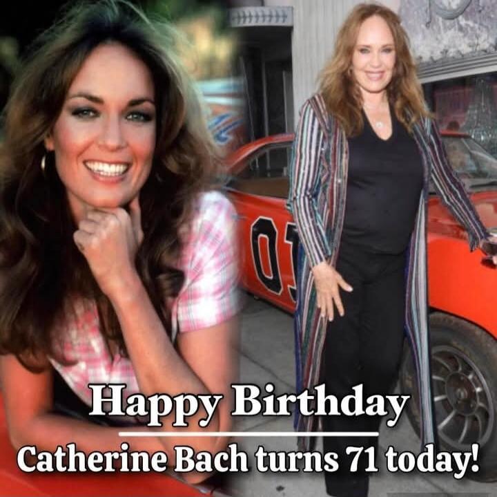 Happy Birthday Catherine Bach turns 71 today!