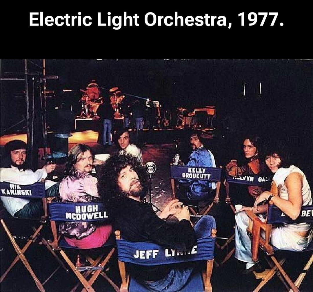 Electric Light Orchestra, 1977.