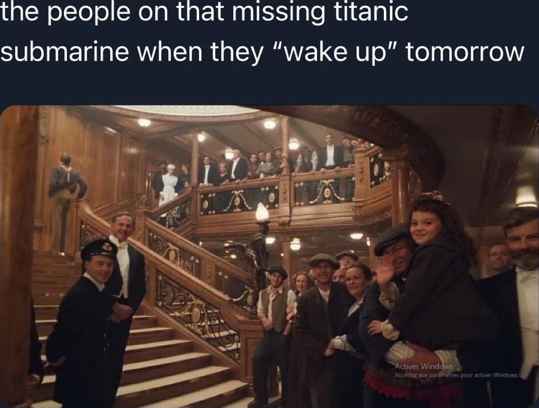 cRelclolelCHeIRUEIANIES ple Rt 1yle submarine when they wake up tomorrow