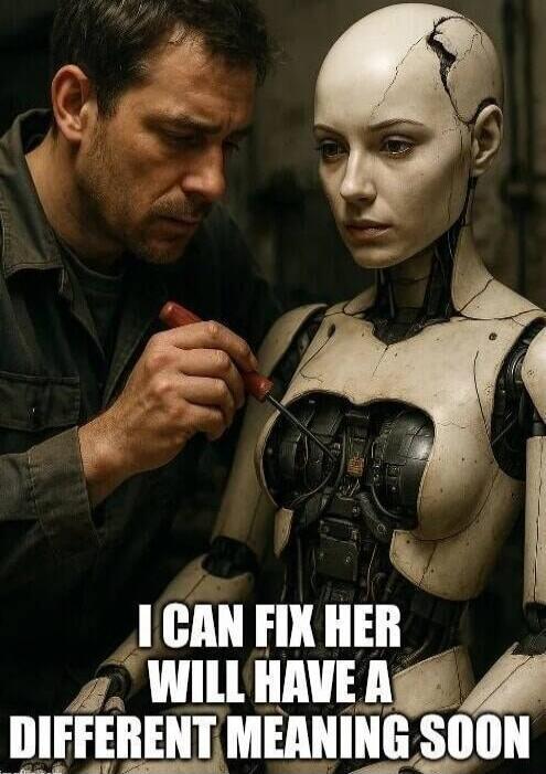 I CAN FIX HER WILL HAVE A DIFFERENT MEANING SOON