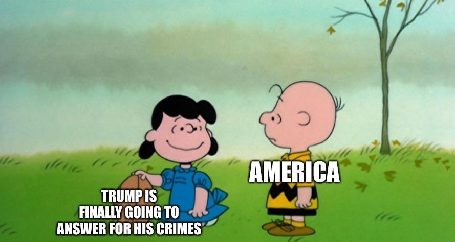 TRUMPIS FINALLYGOING TO ANSIWER FOR HIS CRIMES