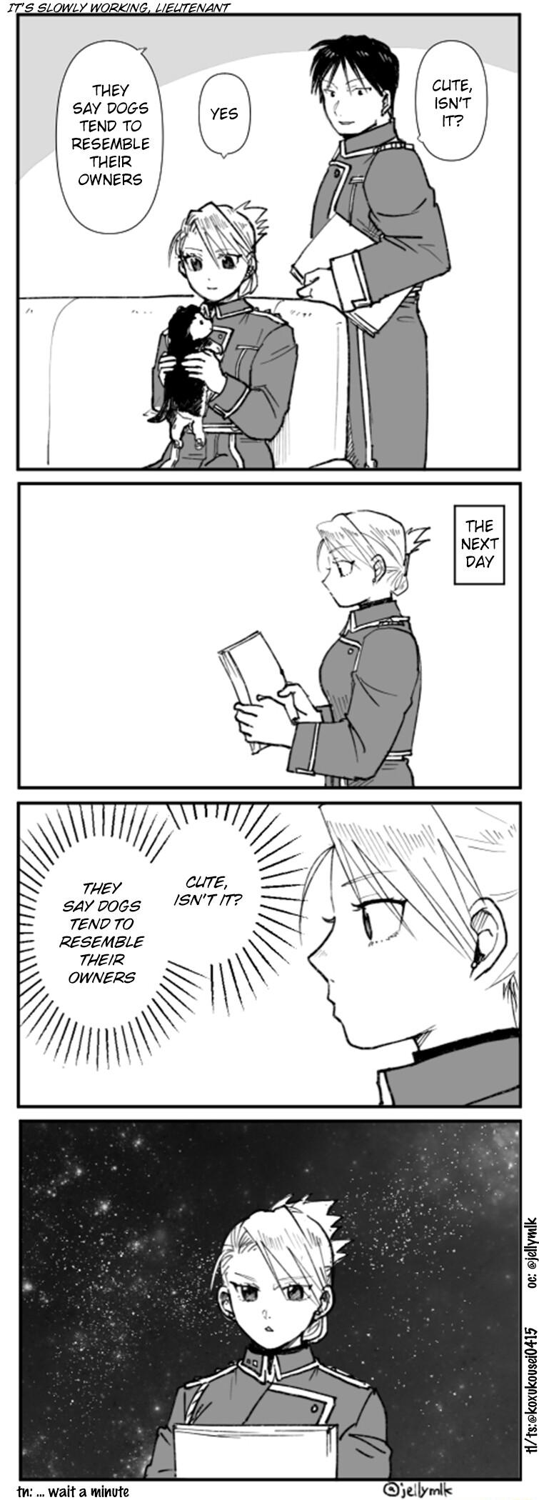 THEY SAY DOGS TEND TO RESEMBLE THER OWNERS Wivokowkousd0415 oc siclymik